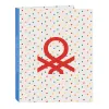Ring binder Benetton Topitos A4 (26.5 x 33 x 4 cm)