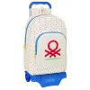 Школьный рюкзак с колесиками Benetton Topitos (30 x 46 x 14 cm)