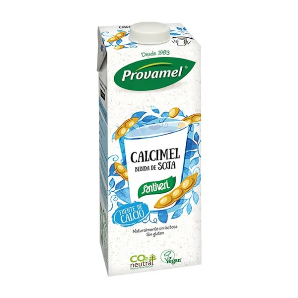 Calcimel Soy Drink 12x1l Santiveri