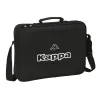 Koulusalkku Kappa Black Musta (38 x 28 x 6 cm)