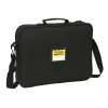 Skolas soma Kappa Black Melns (38 x 28 x 6 cm)