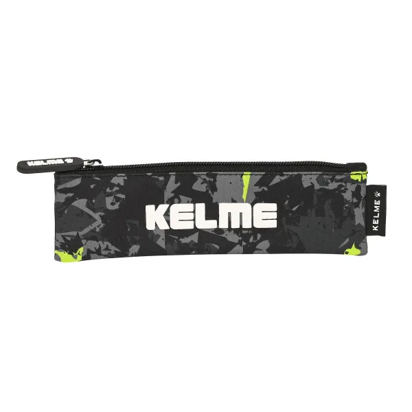 Penālis Kelme Jungle Melns Pelēks Kaļķi (20 x 6 x 1 cm)
