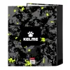 Žiedinis segtuvas Kelme Jungle Juoda Pilka Lima A4 (27 x 33 x 6 cm)