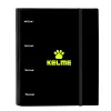 Žiedinis segtuvas Kelme Jungle Juoda Pilka Lima (27 x 32 x 3.5 cm)