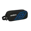 Kaksilokeroinen laukkku Umbro Flash Musta 21 x 8 x 6 cm
