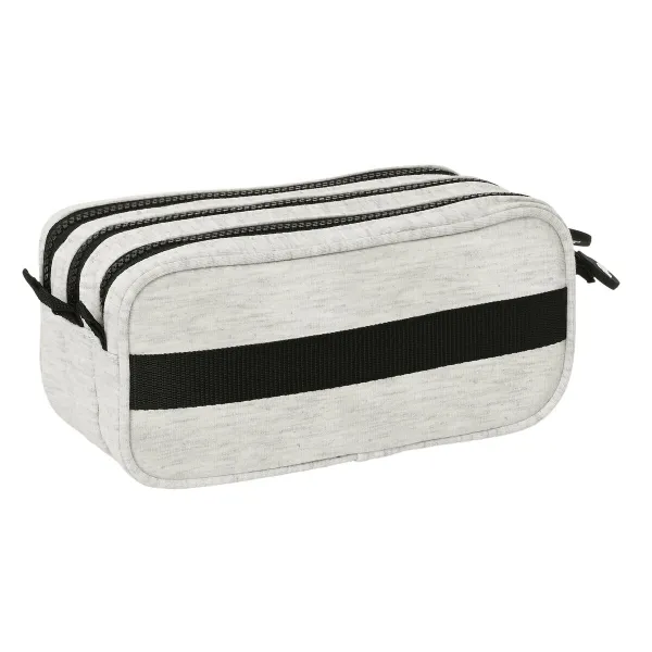 Kolmilokeroinen laukku Kappa Grey knit Harmaa (21,5 x 10 x 8 cm)