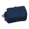 Kolmilokeroinen laukku Kappa Navy Laivastonsininen (21,5 x 10 x 8 cm)