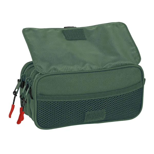 Triple Carry-all Munich Verde Green (21,5 x 10 x 8 cm)