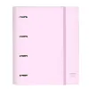 Ring binder Safta Rosa Pink (27 x 32 x 3.5 cm)