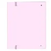 Ring binder Safta Rosa Pink (27 x 32 x 3.5 cm)