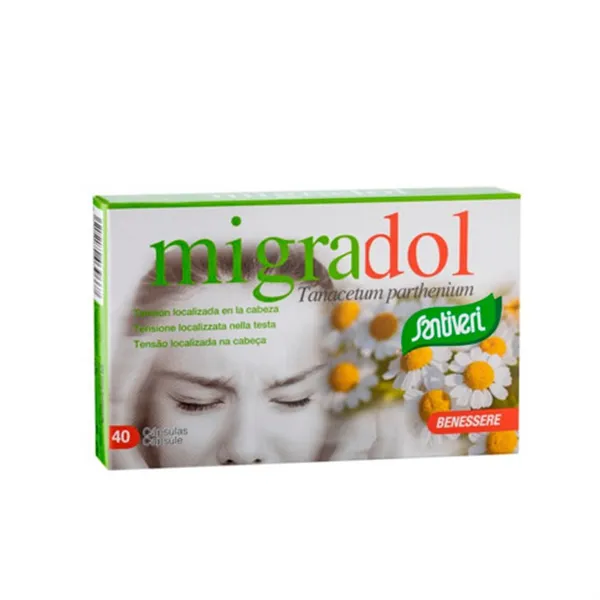 Santiveri Migradol Tanacetum 40 Capsules