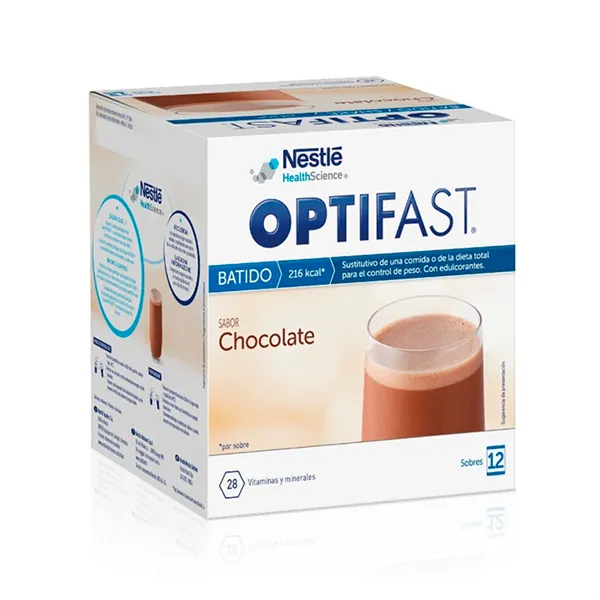 Optifast Chocolate Milkshake 9 Sachets 54g