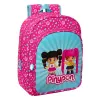 Koululaukku Pinypon Sininen Pinkki 26 x 34 x 11 cm