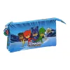 Kolmilokeroinen laukku PJ Masks Sininen 22 x 12 x 3 cm