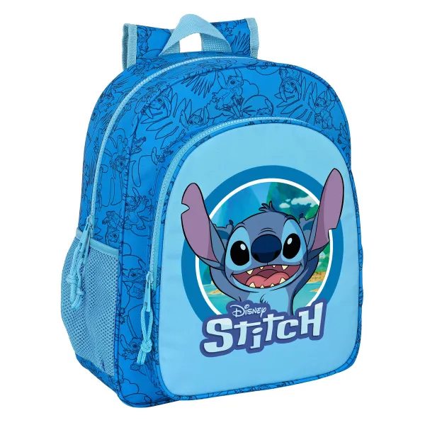Kooliseljakott Stitch Sinine 32 X 38 X 12 cm