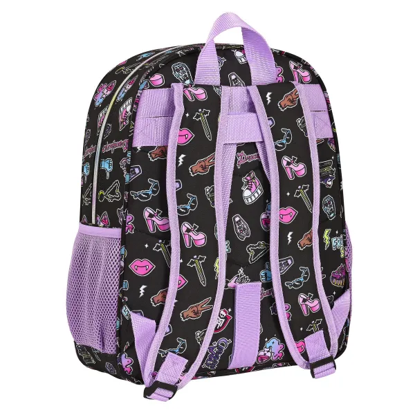 Koululaukku Monster High Creep Musta 32 x 38 x 12 cm