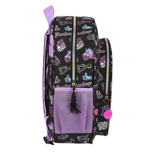 Школьный рюкзак Monster High Creep Чёрный 32 x 38 x 12 cm