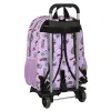 Reppu pyörillä Monster High Best boos Liila 33 x 42 x 14 cm