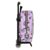 Reppu pyörillä Monster High Best boos Liila 22 x 27 x 10 cm