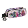 Divkāršs futrālis Monster High Best boos Ceriņš 21 x 8 x 6 cm