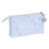 Trīsvietīgs futrālis Frozen Believe Ceriņš 22 x 12 x 3 cm