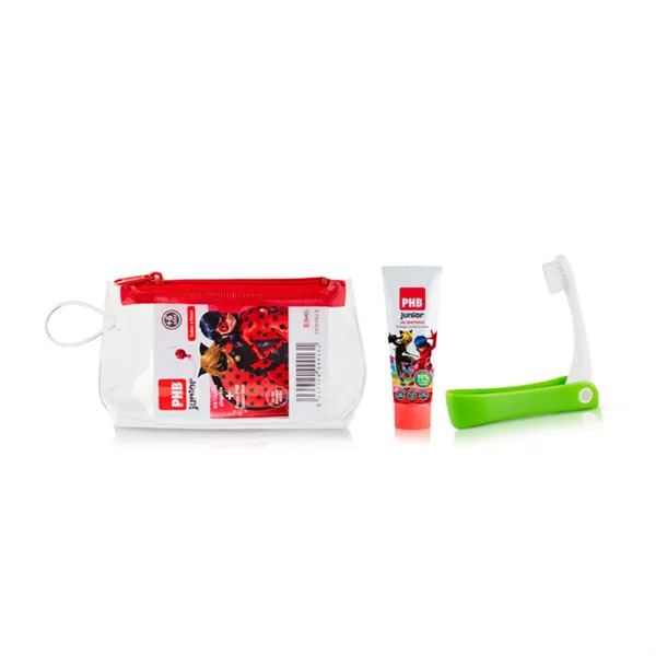 Phb Junior Travel Toothbrush + Toothpaste Gel 15ml