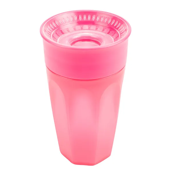 360 Tumbler Without Spout Pink Handleless 300ml