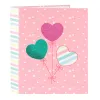 Ring binder BlackFit8 Globitos Pink A4 27 x 33 x 6 cm