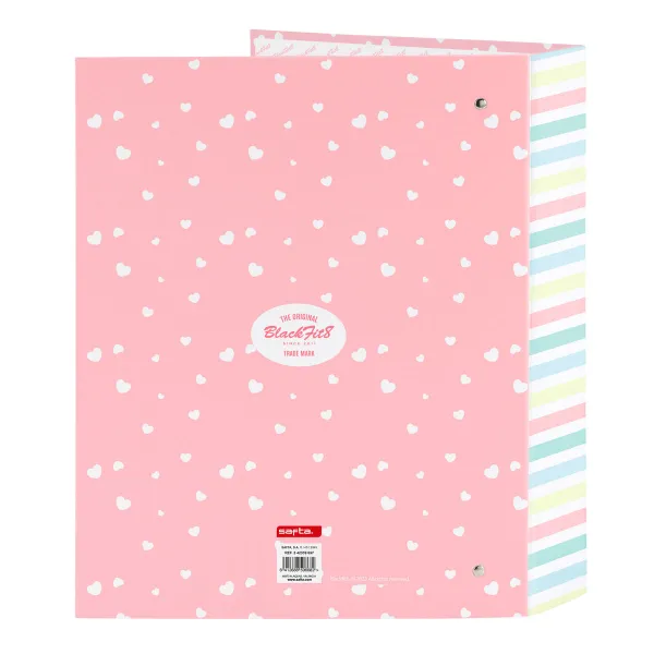 Папка-регистратор BlackFit8 Globitos Розовый A4 27 x 33 x 6 cm