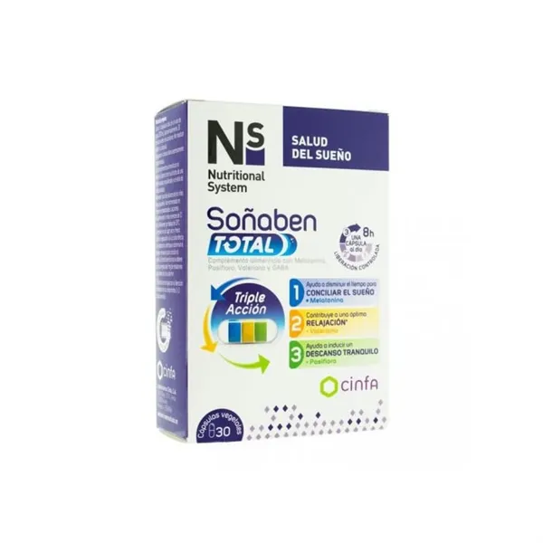 NS Soñaben Total 30 Capsules