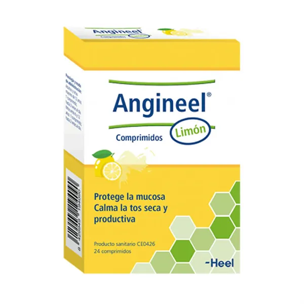 Heel Angineel Lemon 24 Tablets