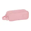 Kaksilokeroinen laukkku Safta Pinkki 21 x 8 x 6 cm