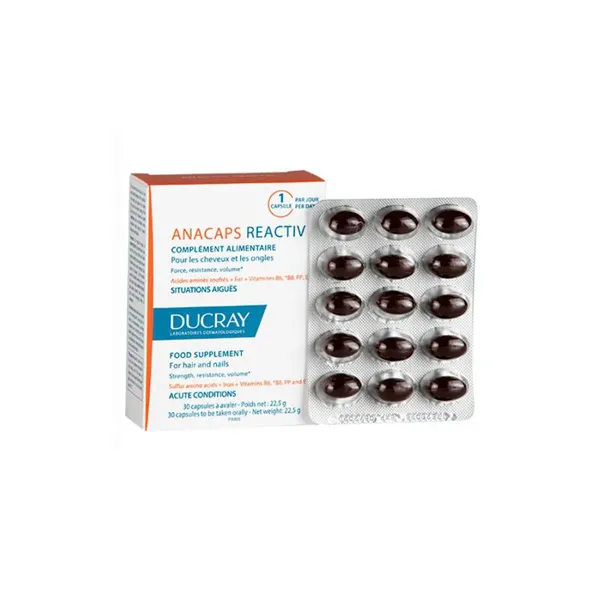 Ducray Anacaps Reactiv 30 Capsules