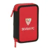 Tuplapenaali Sevilla Fútbol Club Musta Punainen 12.5 x 19.5 x 4 cm (28 Kappaletta)