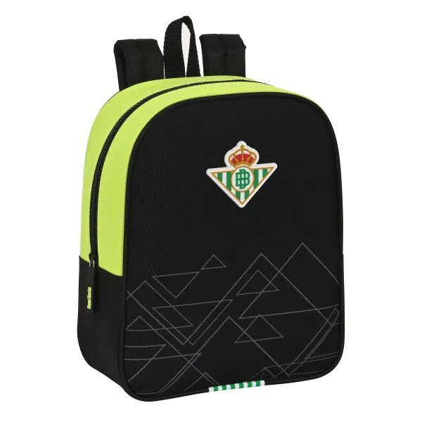 Skolas soma Real Betis Balompié Melns Kaļķi 22 x 27 x 10 cm
