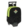 Skolas mugursoma ar riteņiem Real Betis Balompié Melns Kaļķi 22 x 27 x 10 cm