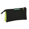 Kolmilokeroinen laukku Real Betis Balompié Musta Lime väri 22 x 12 x 3 cm