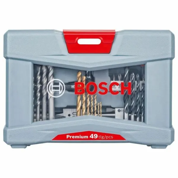 Drill bits and tits set BOSCH 49 Tükid, osad