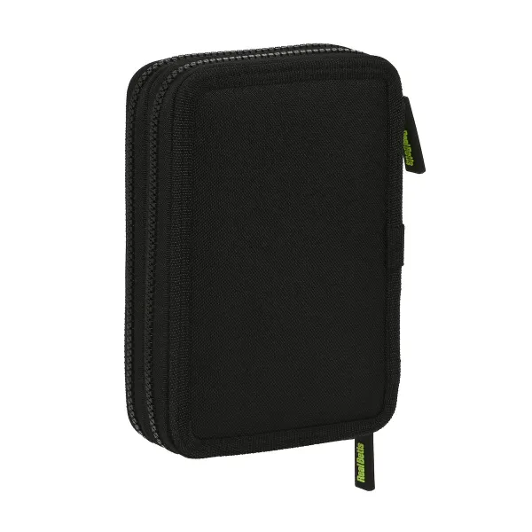 Tuplapenaali Real Betis Balompié Musta Lime väri 12.5 x 19.5 x 4 cm (28 Kappaletta)