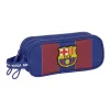 Dvigubas penalas F.C. Barcelona Raudona Tamsiai mėlyna 21 x 8 x 6 cm