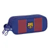 Divkāršs futrālis F.C. Barcelona Sarkans Tumši Zils 21 x 8.5 x 7 cm