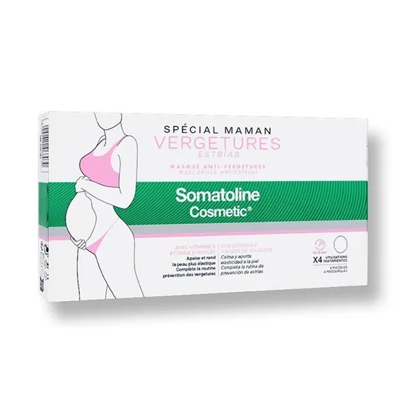 Somatoline Anti-Stretch Marks Special Mask for Moms 4 Units