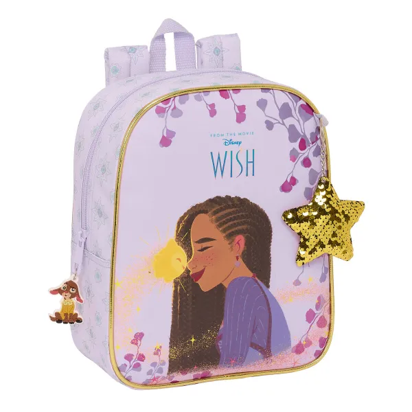 Bērnu soma Wish Ceriņš 22 x 27 x 10 cm