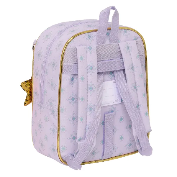 Lasten laukku Wish Liila 22 x 27 x 10 cm