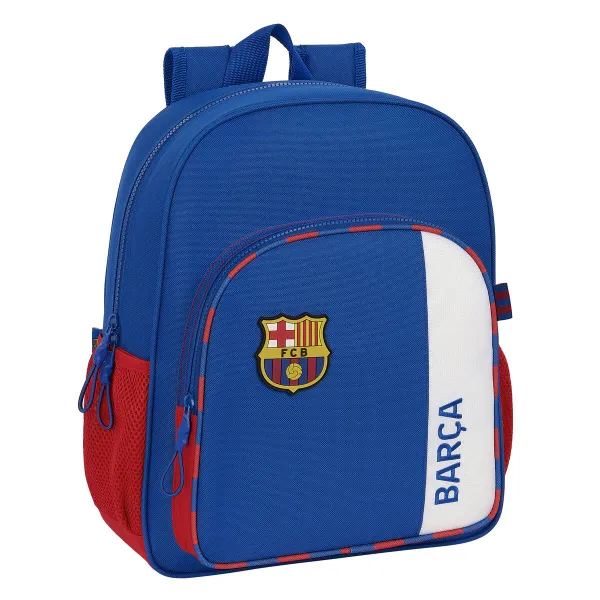 Koululaukku F.C. Barcelona Sininen Punaruskea 32 X 38 X 12 cm