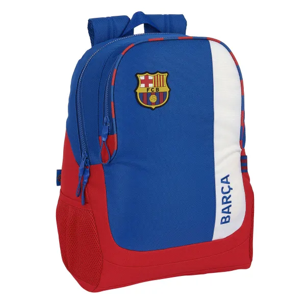 Koululaukku F.C. Barcelona Sininen Punaruskea 32 x 44 x 16 cm