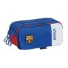 Divkāršs futrālis F.C. Barcelona Zils Sarkanbrūns 21,5 x 10 x 8 cm