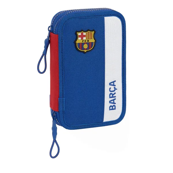 Tuplapenaali F.C. Barcelona Sininen Punaruskea 12.5 x 19.5 x 4 cm (28 Kappaletta)