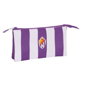 Kaksilokeroinen laukkku Real Valladolid C.F. Purppura 22 x 12 x 3 cm