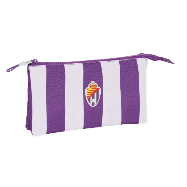 Kaksilokeroinen laukkku Real Valladolid C.F. Purppura 22 x 12 x 3 cm